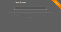Desktop Screenshot of benevolent.com